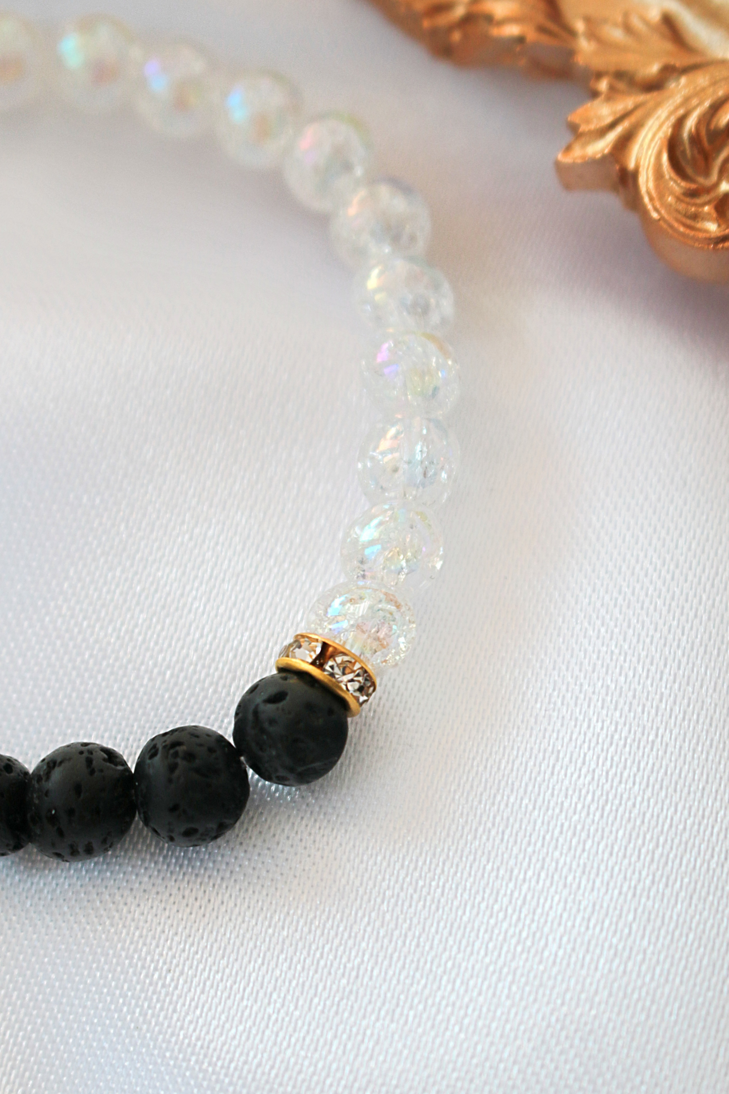 Aroma Diffuser Bracelet – Lava Stone Elastic Bracelet